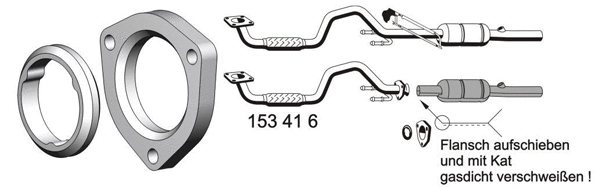 Exhaust Pipe (153416)