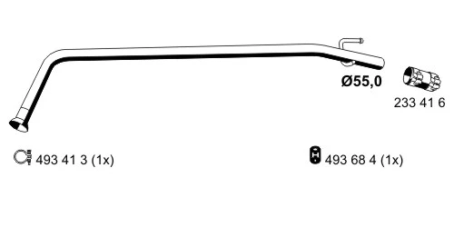 Exhaust Pipe (048453)