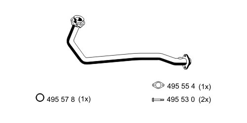 Exhaust Pipe (522410)