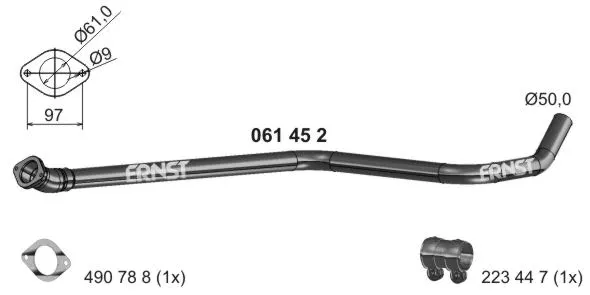 Exhaust Pipe (061452)