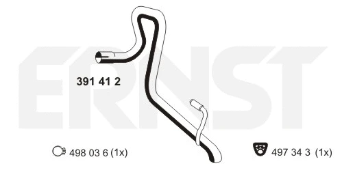 Exhaust Pipe (391412)