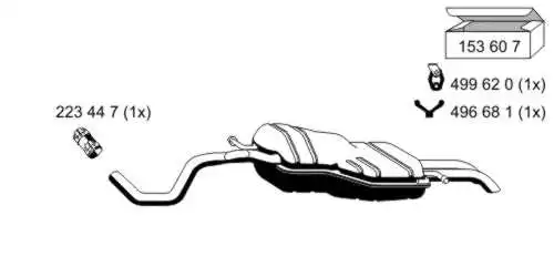 Rear Muffler (153027)