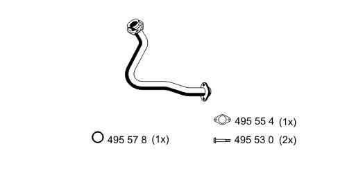 Exhaust Pipe (522427)