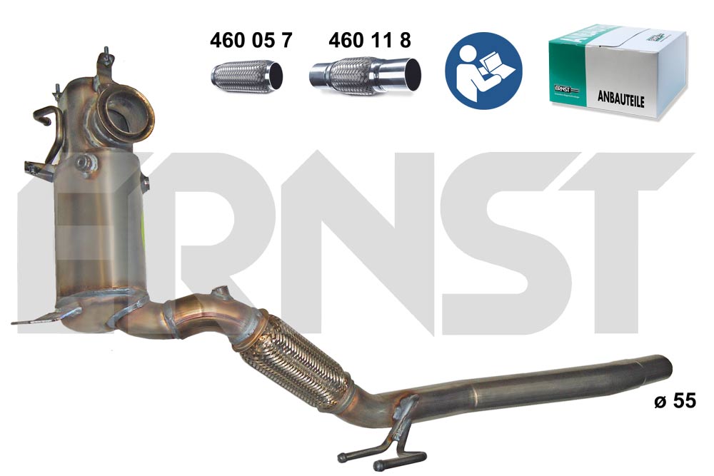 Soot/Particulate Filter, exhaust system (910934)