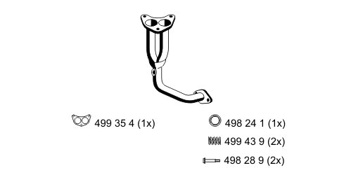 Exhaust Pipe (311472)