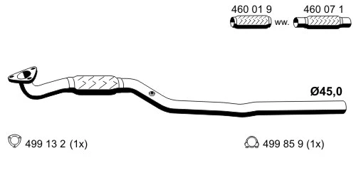 Exhaust Pipe (033596)