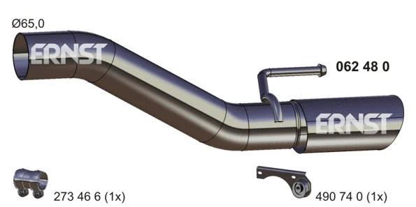 Exhaust Pipe (062480)