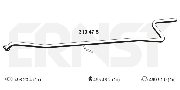Exhaust Pipe (310475)