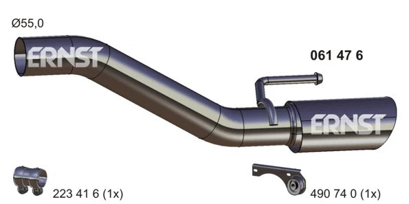 Exhaust Pipe (061476)