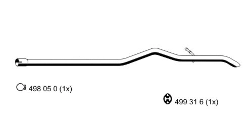 Exhaust Pipe (330558)