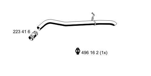 Exhaust Pipe (331463)