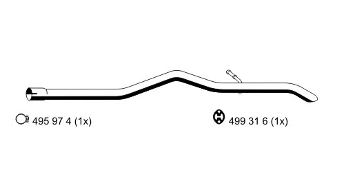 Exhaust Pipe (330565)