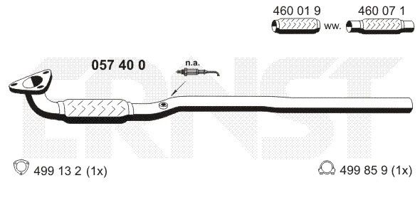 Exhaust Pipe (057400)