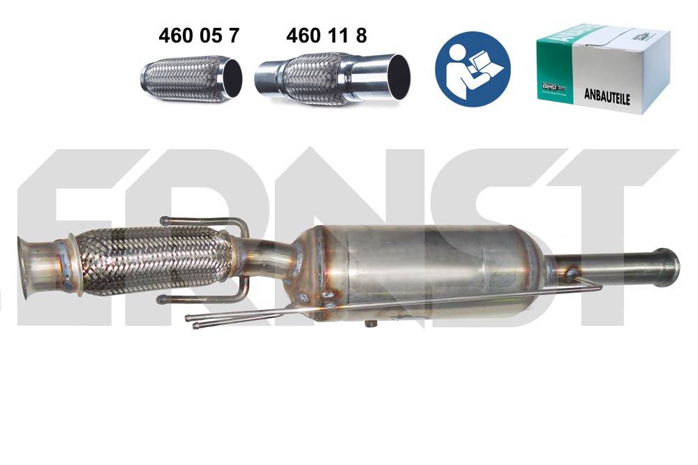 Soot/Particulate Filter, exhaust system (910804)