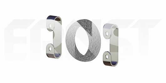 Mounting Kit, exhaust system (496520)