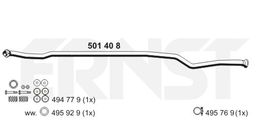 Exhaust Pipe (501408)