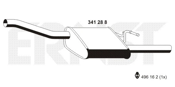 Rear Muffler (341288)