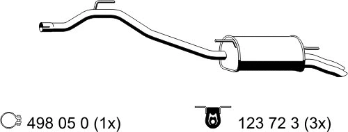 Rear Muffler (176286)