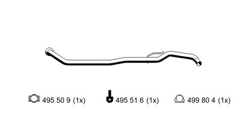 Exhaust Pipe (520409)