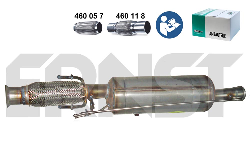 Soot/Particulate Filter, exhaust system (910811)