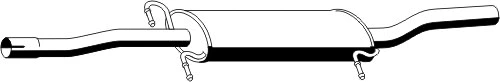 Centre Muffler (385053)