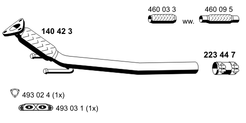 Exhaust Pipe (140423)