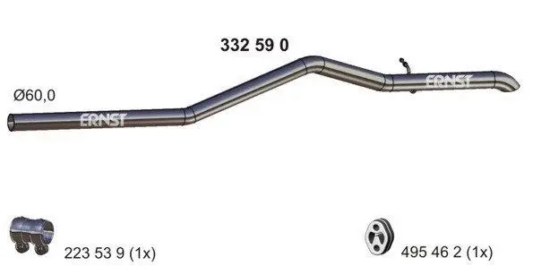 Exhaust Pipe (332590)