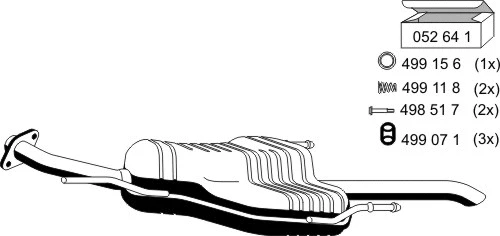 Rear Muffler (052122)