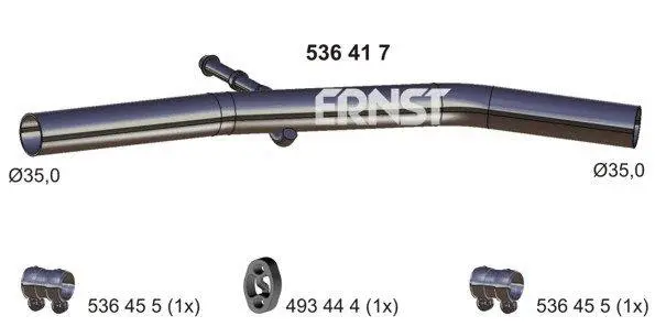 Exhaust Pipe (536417)