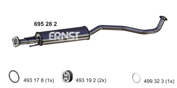 Centre Muffler (695282)