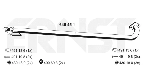 Exhaust Pipe (646451)