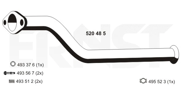 Exhaust Pipe (520485)