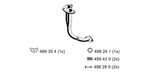 Exhaust Pipe (311489)