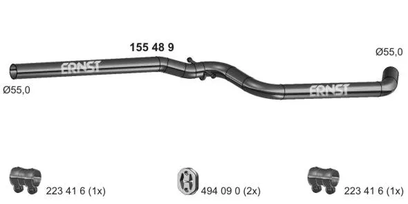 Exhaust Pipe (155489)