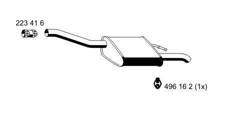 Rear Muffler (341097)