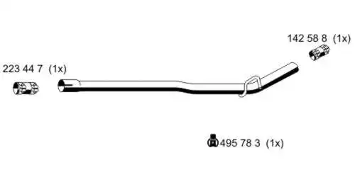 Exhaust Pipe (522571)