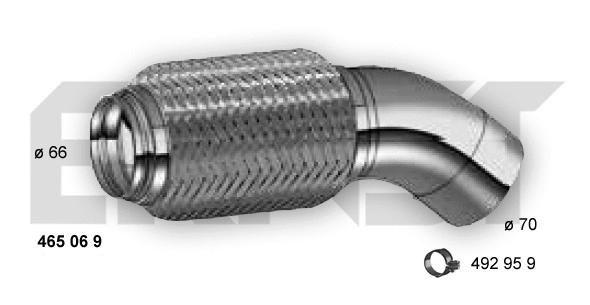 Flexible Pipe, exhaust system (465069)