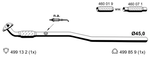 Exhaust Pipe (053426)