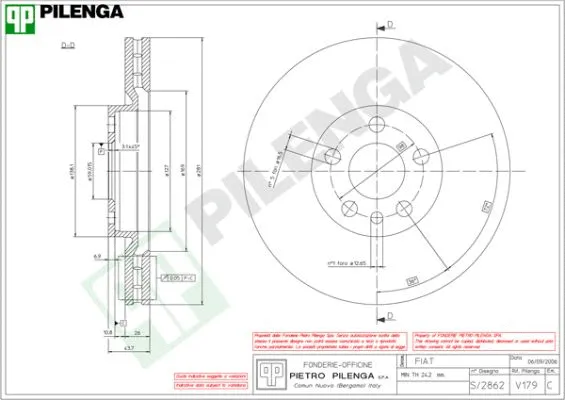 Brake Disc (V179)