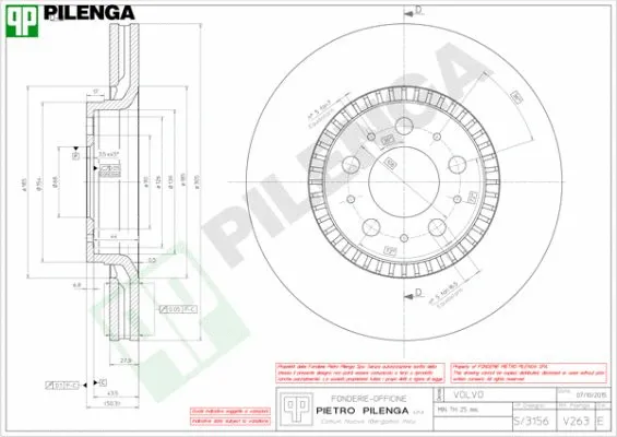 Brake Disc (V263)