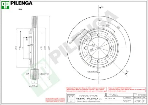 Brake Disc (V605)