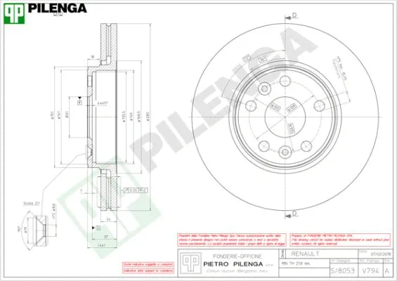 Brake Disc (V794)