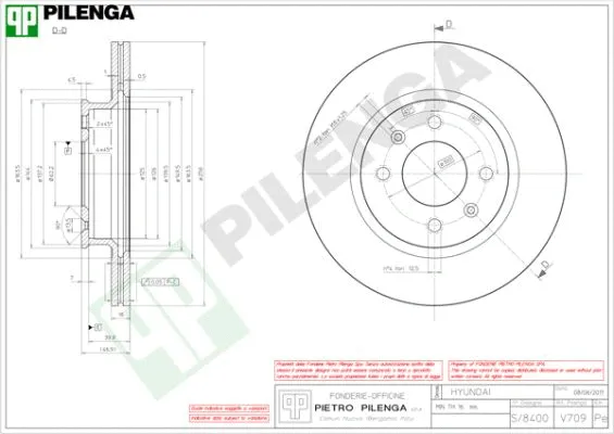Brake Disc (V709)