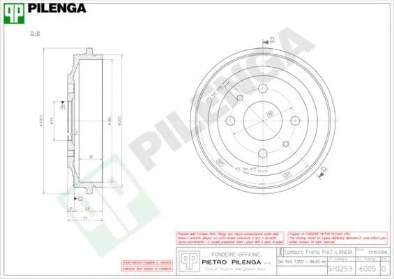 Brake Drum (6005)