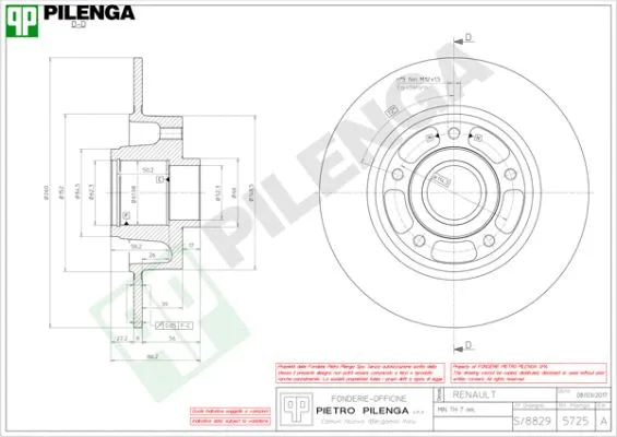Brake Disc (5725)