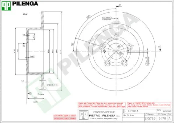Brake Disc (5478)