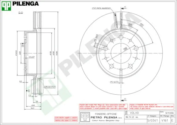 Brake Disc (V161)