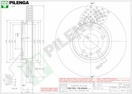 Brake Disc (V847)