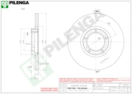 Brake Disc (5274)