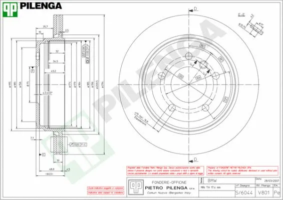 Brake Disc (V801)